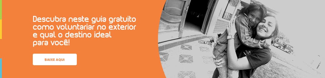 Baixe seu guia do voluntariado