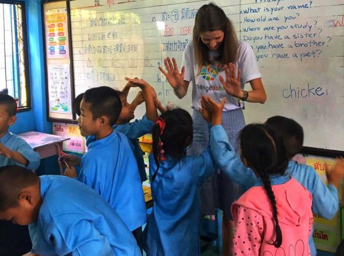 trabalho voluntário na tailandia